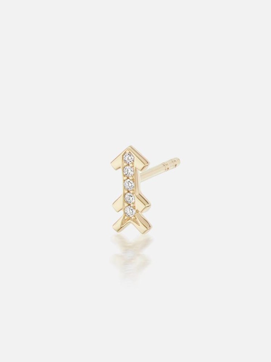 Jewelry Harwell Godfrey | Arrow Stud Earring Single