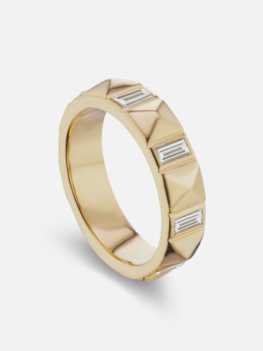 Jewelry Harwell Godfrey | Diamond Pyramid Baguette Band