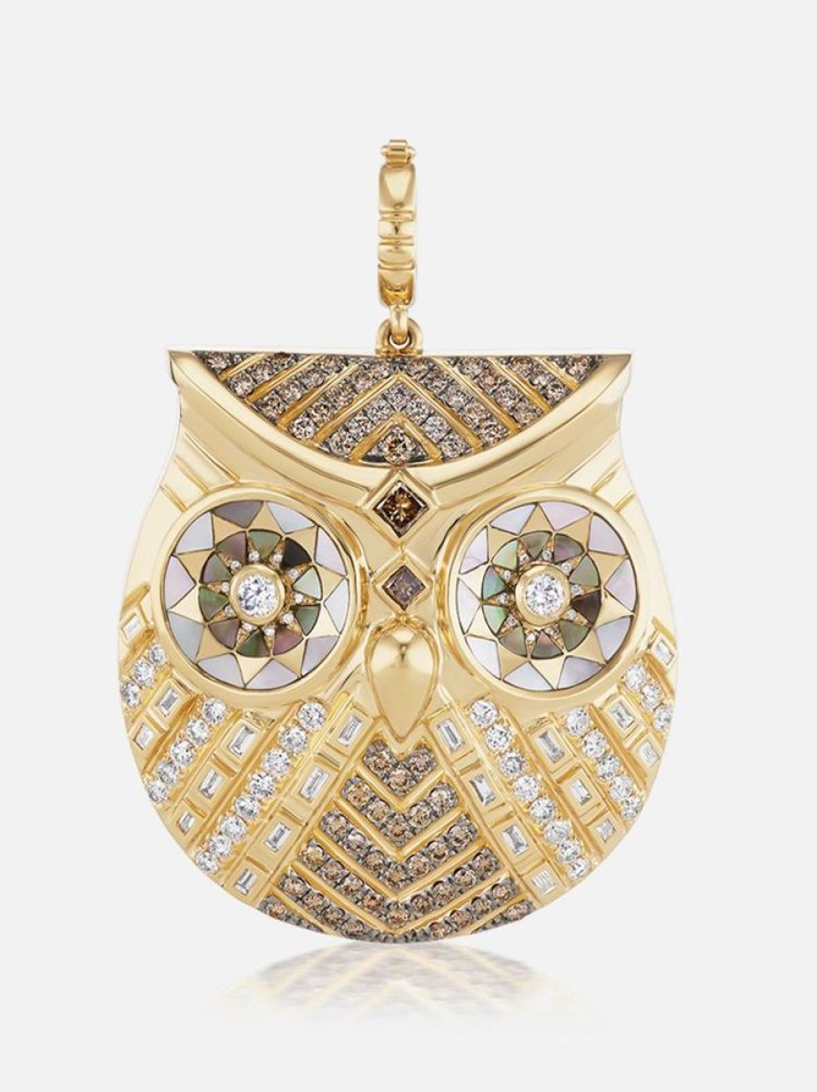 Jewelry Harwell Godfrey | Owl Pendant Rts