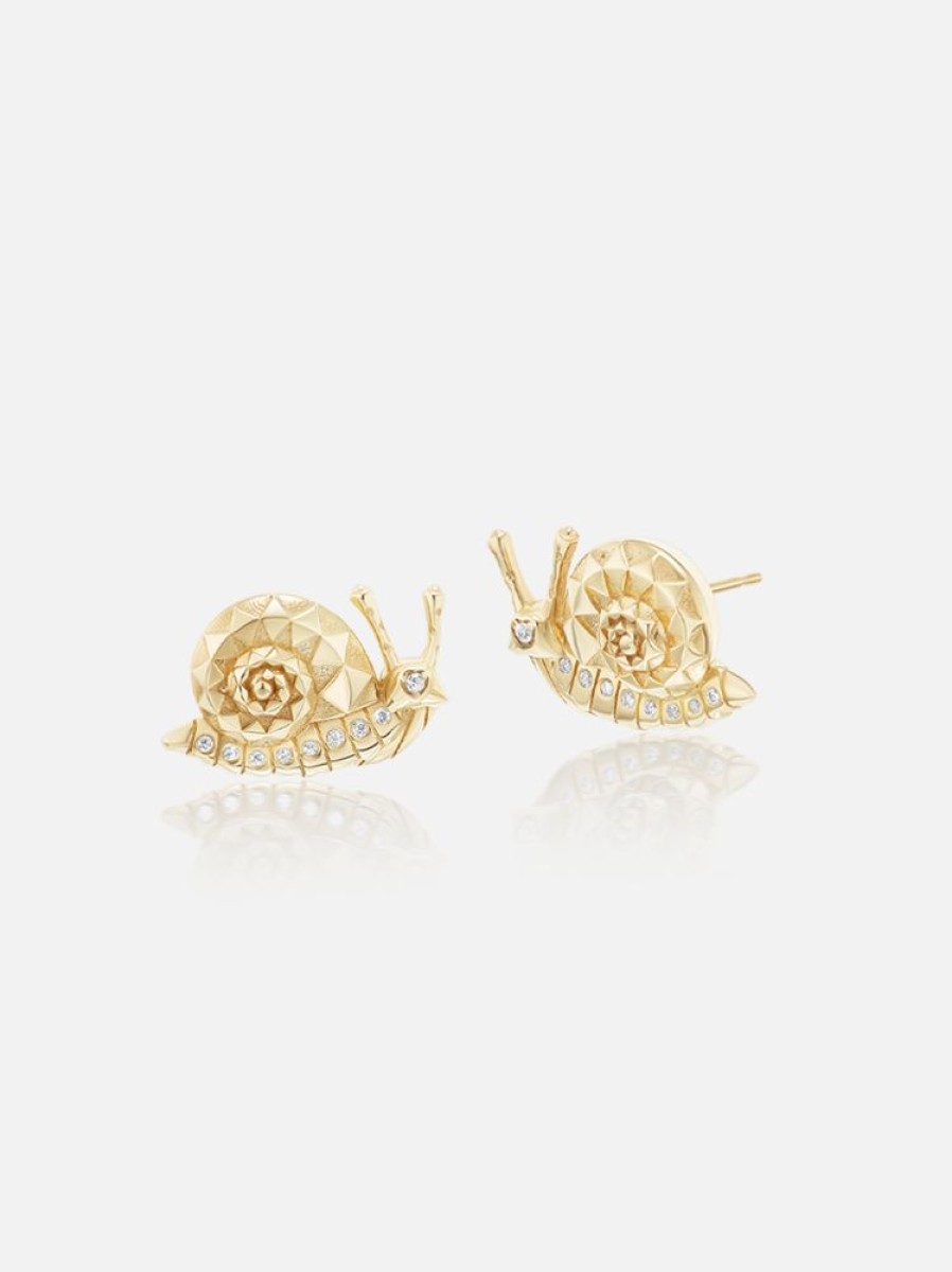 Jewelry Harwell Godfrey | Snail Stud Earrings