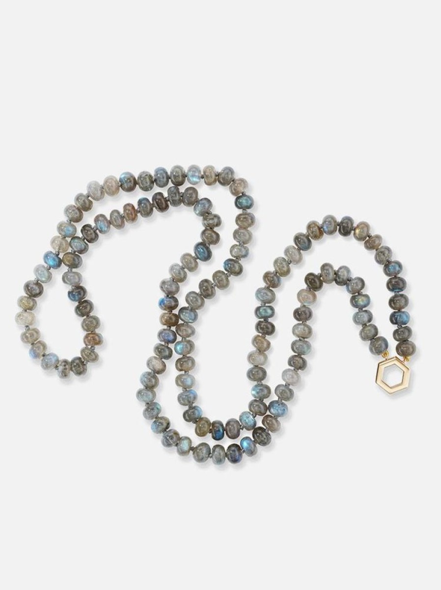 Jewelry Harwell Godfrey | 32" Labradorite Bead Foundation Necklace