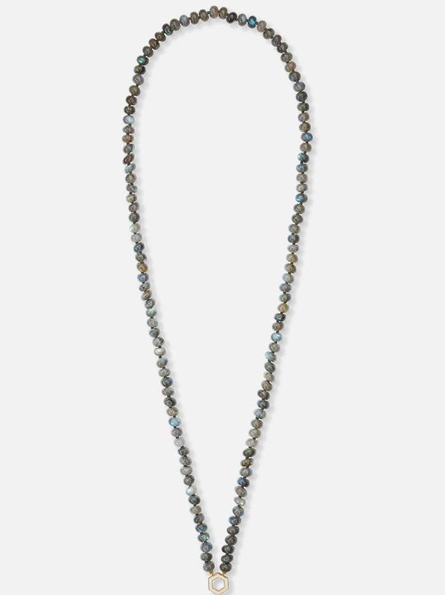 Jewelry Harwell Godfrey | 32" Labradorite Bead Foundation Necklace