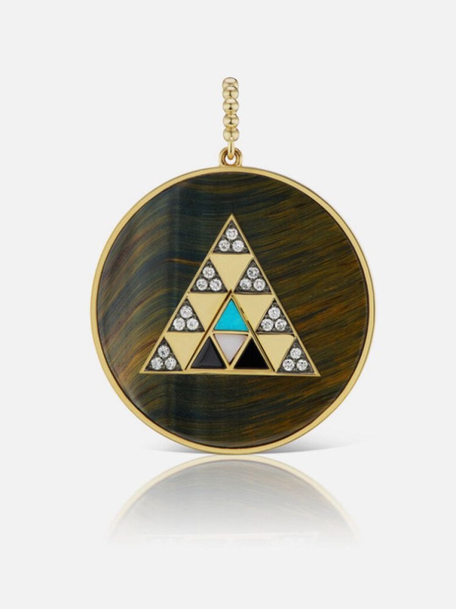 Jewelry Harwell Godfrey | Pyramid Stone Medallion