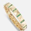 Jewelry Harwell Godfrey | Double Baguette Stud Bangle