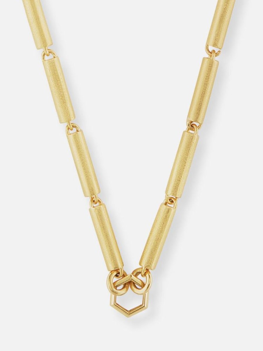 Jewelry Harwell Godfrey | 22K Gold Baht Link Chain Necklace