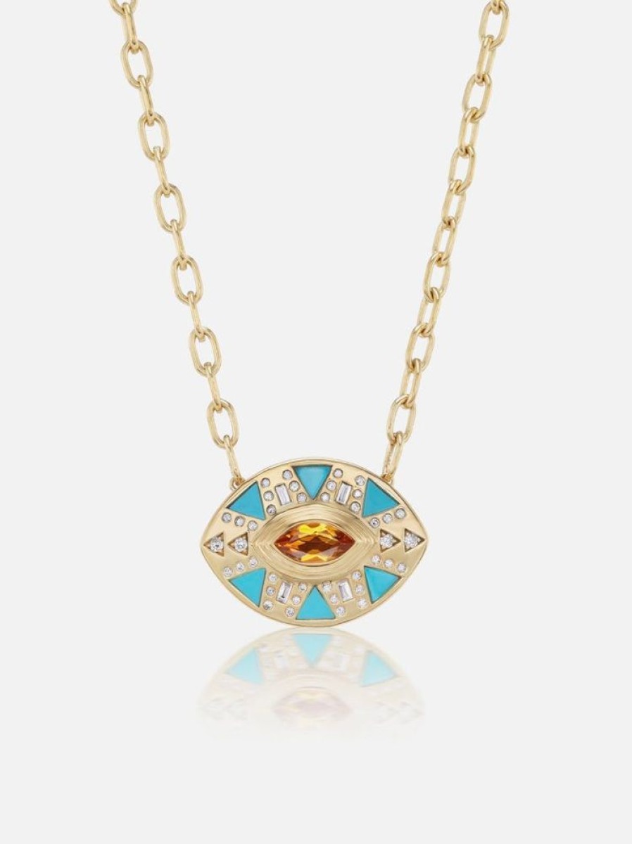 Jewelry Harwell Godfrey | Cleopatra'S Eye Pendant Necklace