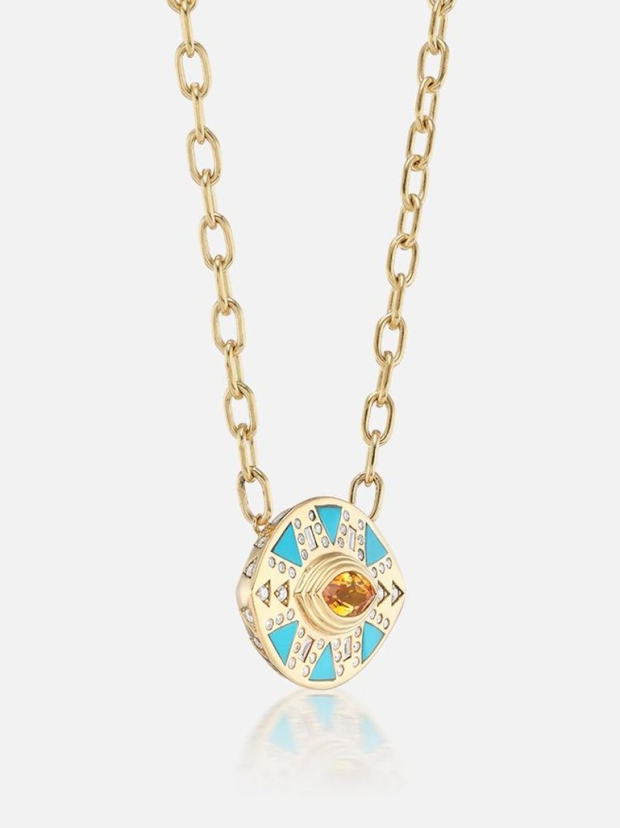 Jewelry Harwell Godfrey | Cleopatra'S Eye Pendant Necklace