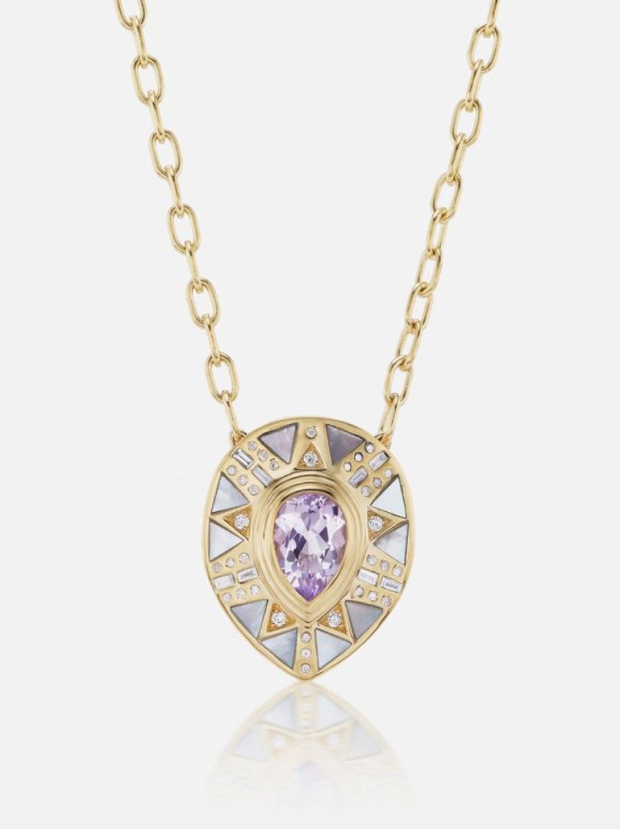 Jewelry Harwell Godfrey | Cleopatra'S Tear Pendant Necklace