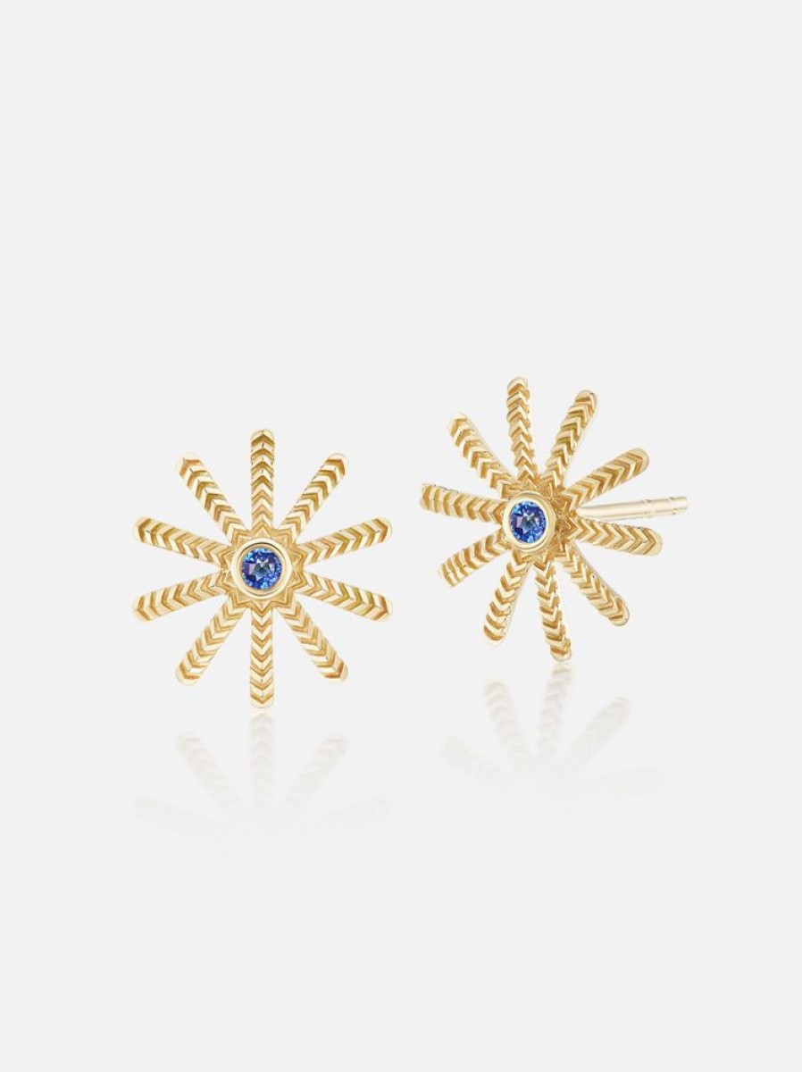 Jewelry Harwell Godfrey | Tiny Sunflower Studs