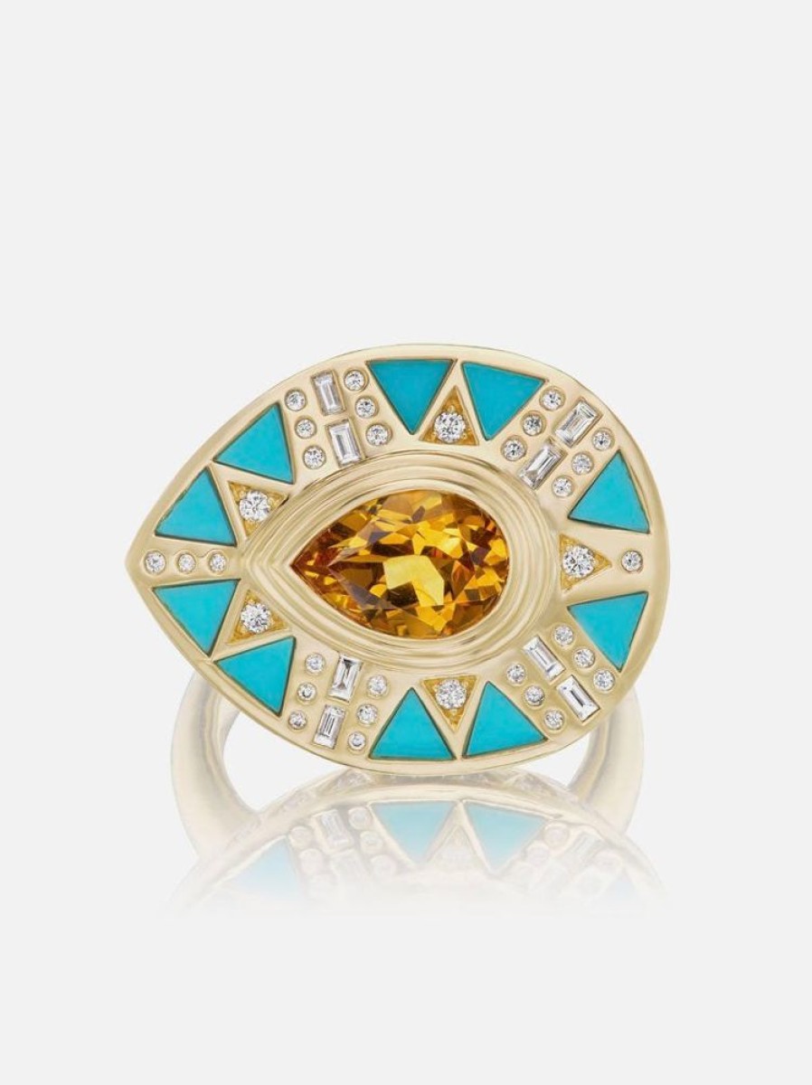 Jewelry Harwell Godfrey | Cleopatra'S Tear Cocktail Ring