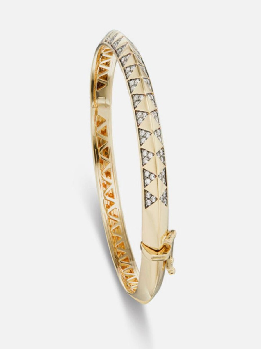 Jewelry Harwell Godfrey | Knife Edge Diamond Bangle