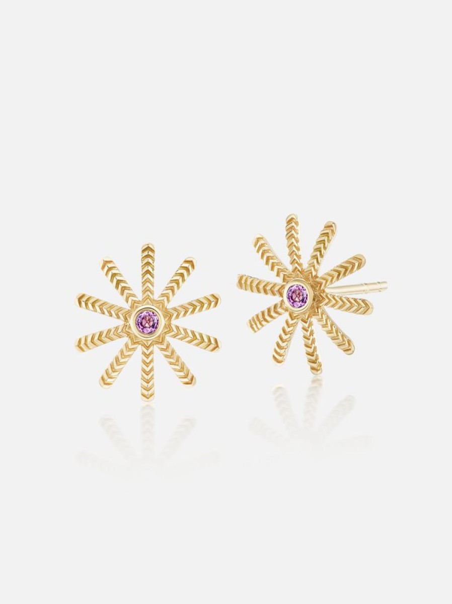 Jewelry Harwell Godfrey | Tiny Sunflower Studs