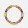 Jewelry Harwell Godfrey | Rosa Pave Knife Edge Band, Multicolor