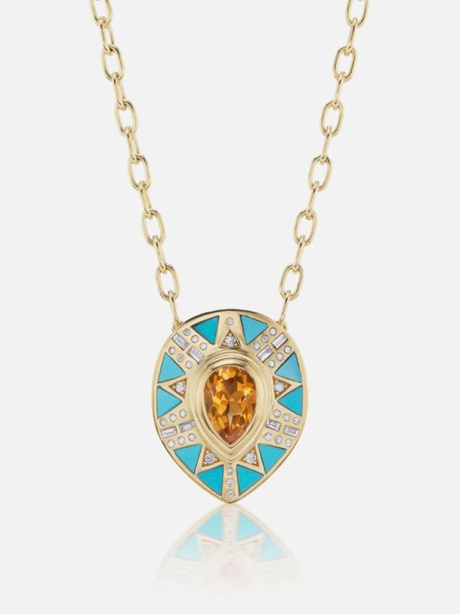 Jewelry Harwell Godfrey | Cleopatra'S Tear Pendant Necklace