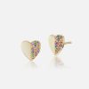 Jewelry Harwell Godfrey | Heart Stud Earrings