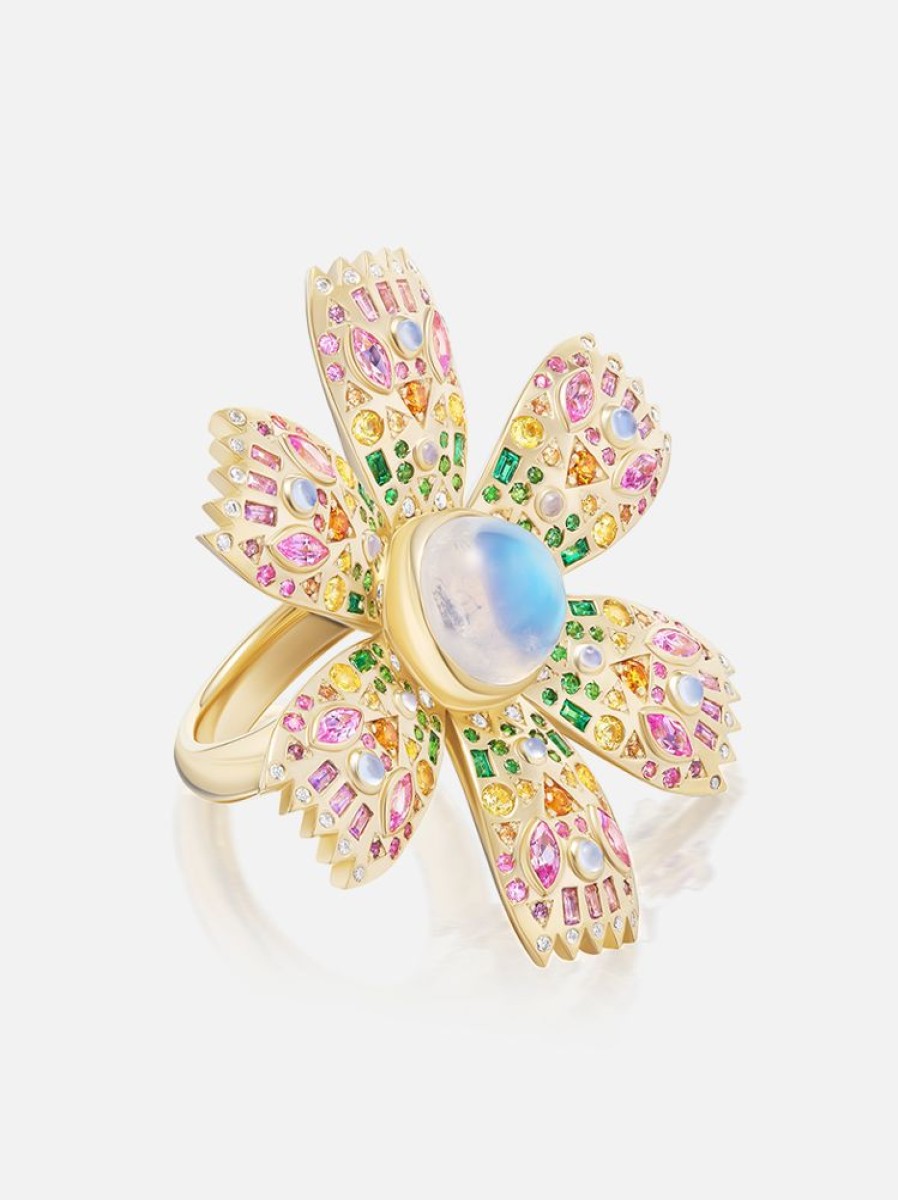 Jewelry Harwell Godfrey | Poppy Ring Moonstone