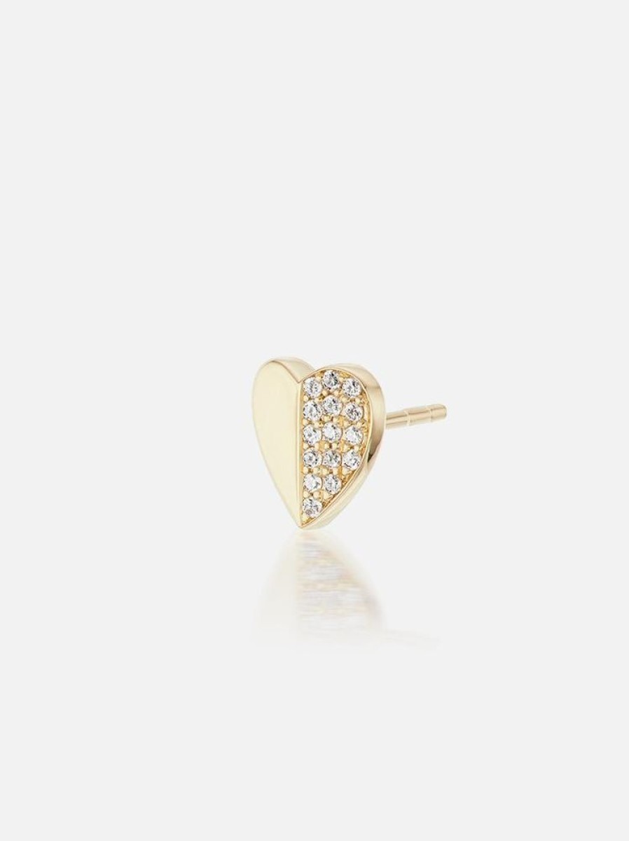 Jewelry Harwell Godfrey | Heart Stud Single