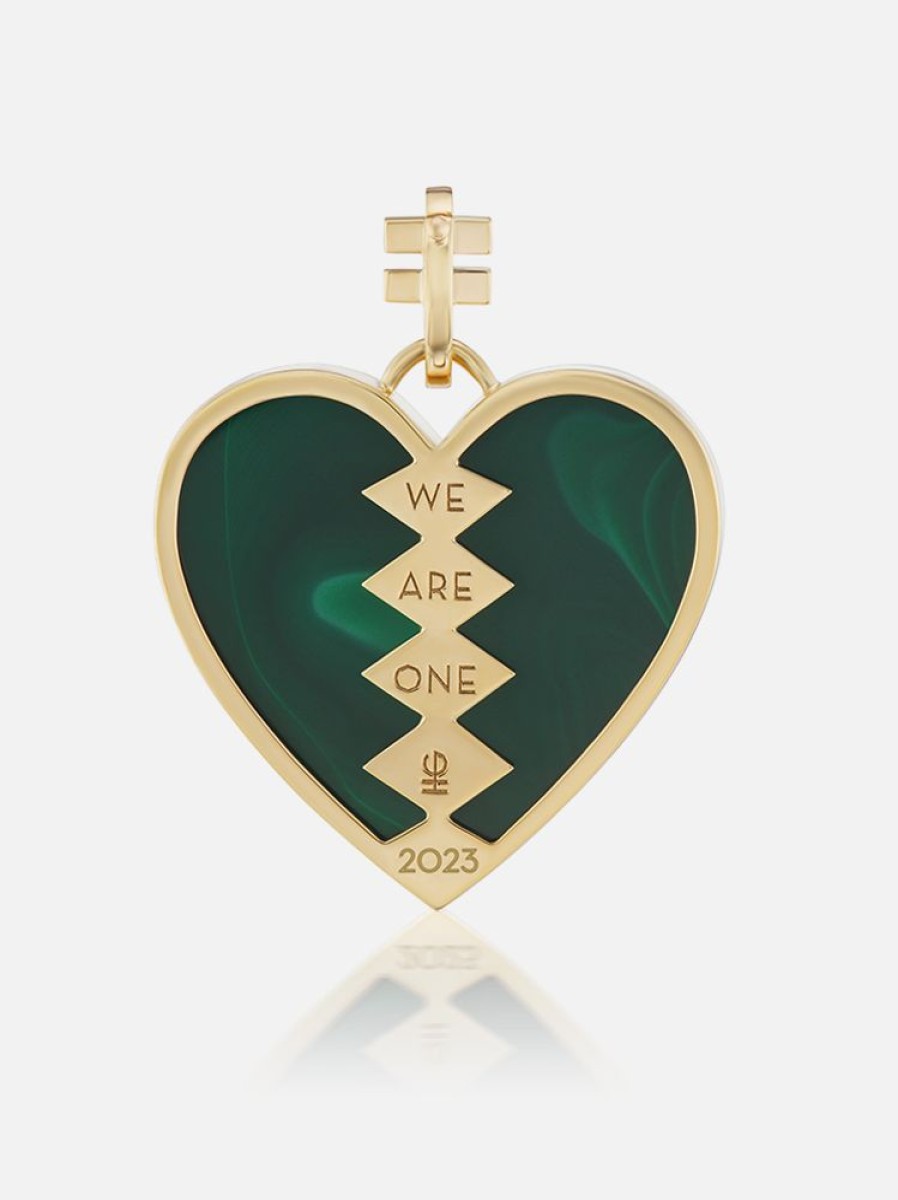 Jewelry Harwell Godfrey | Malachite Heart To Benefit World Central Kitchen