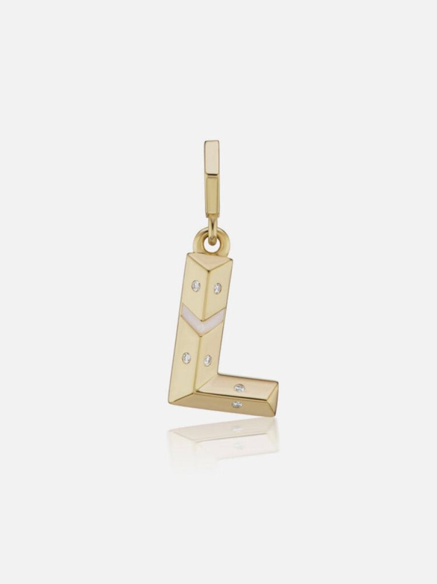 Jewelry Harwell Godfrey | Knife Edge Letter Charms