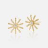 Jewelry Harwell Godfrey | Tiny Sunflower Studs