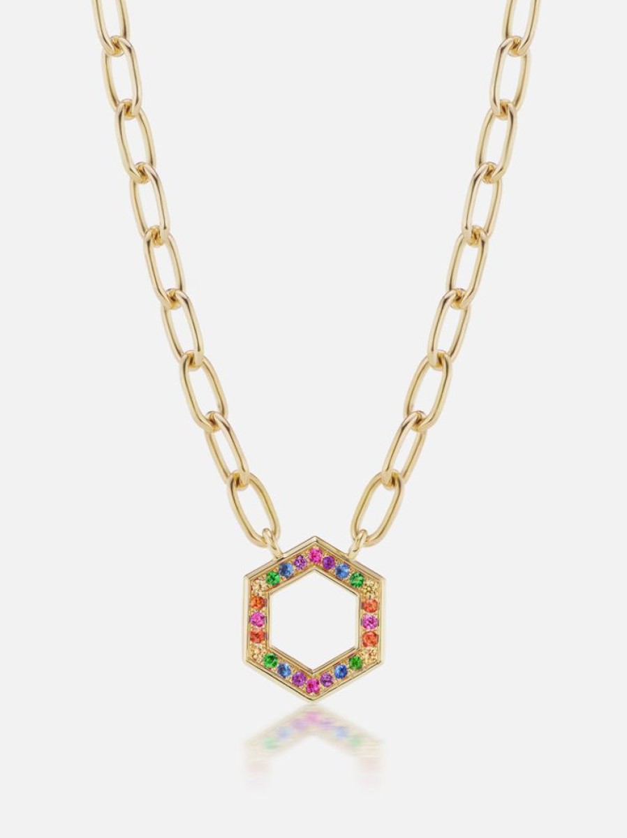 Jewelry Harwell Godfrey | Rainbow Foundation Cable Chain Necklace