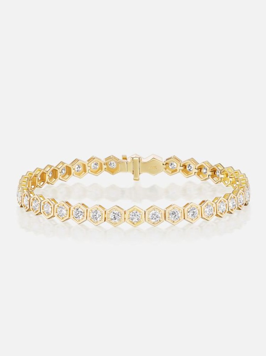 Jewelry Harwell Godfrey | Mini Diamond Tennis Bracelet