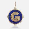 Jewelry Harwell Godfrey | Knife Edge Letter Medallion