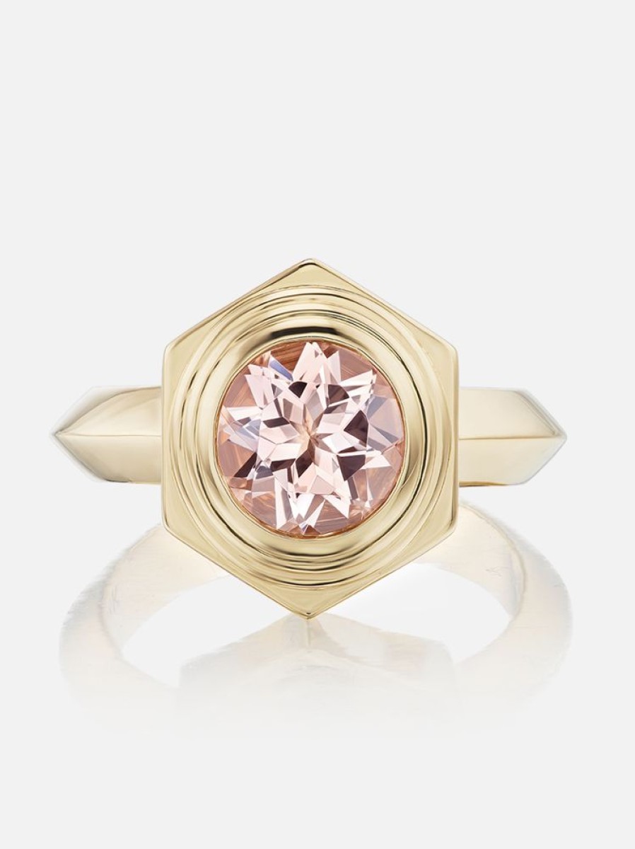 Jewelry Harwell Godfrey | Hexed Morganite Ring