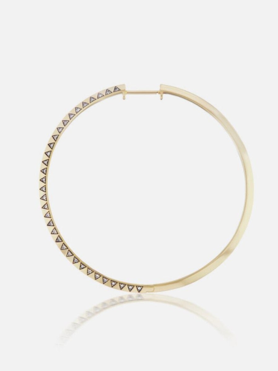 Jewelry Harwell Godfrey | Skinny Talisman Hoop Earrings