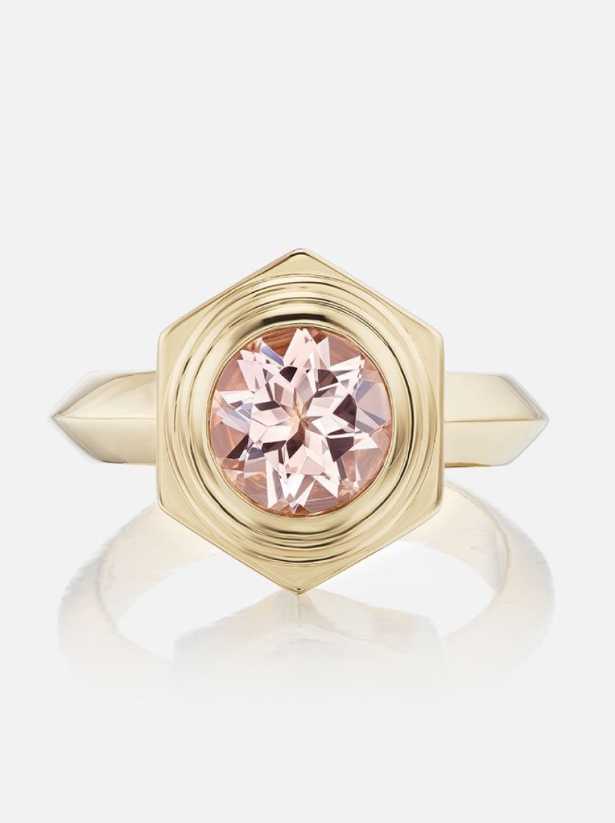 Jewelry Harwell Godfrey | Hexed Morganite Ring