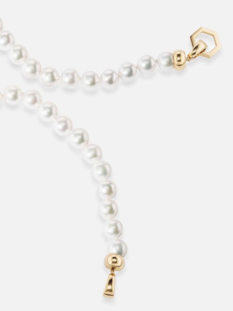 Jewelry Harwell Godfrey | 18" Akoya Pearl Foundation Clasp Necklace