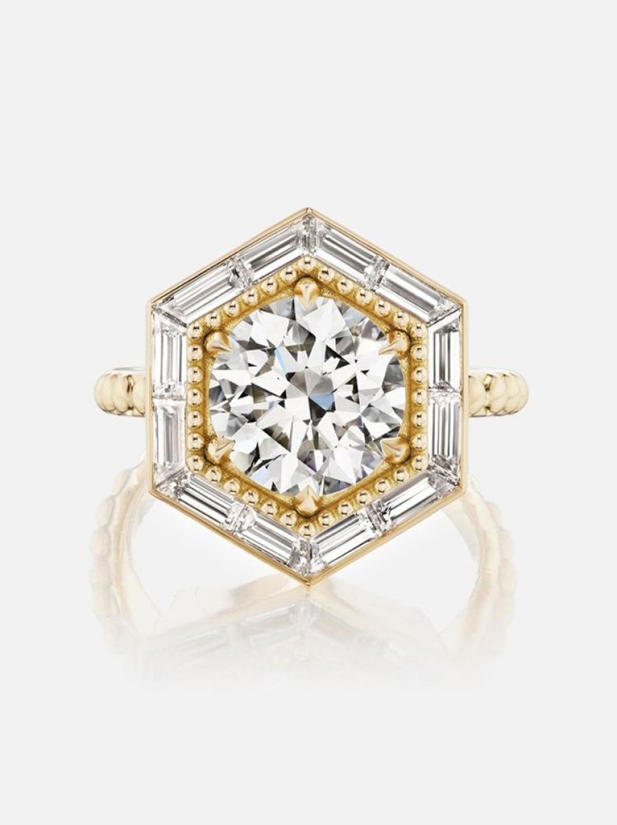 Jewelry Harwell Godfrey | Hexed Baguette Ring