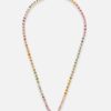 Jewelry Harwell Godfrey | Pastel Rainbow Tennis Necklace