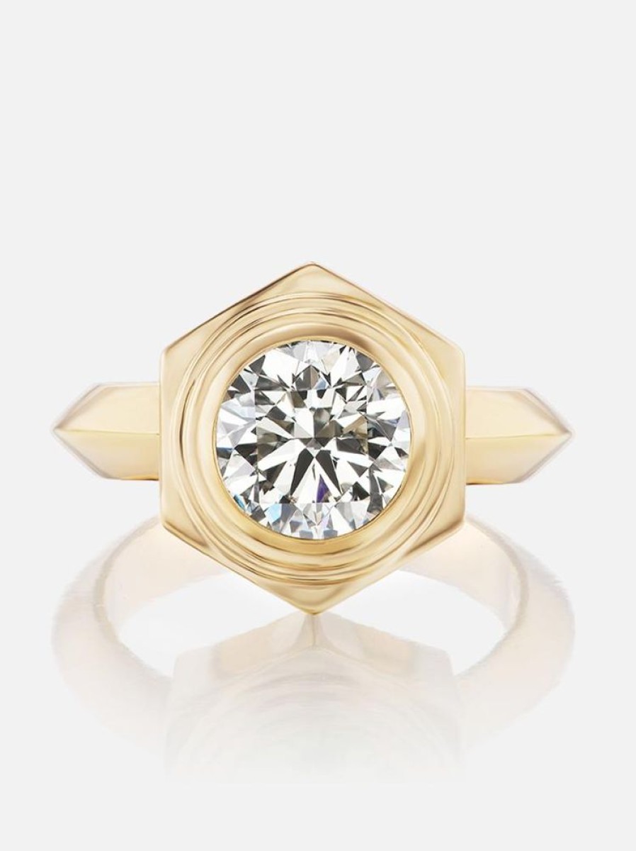 Jewelry Harwell Godfrey | Hexed Diamond Ring