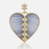 Jewelry Harwell Godfrey | Chalcedony Heart To Benefit Futures Without Violence