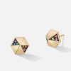 Jewelry Harwell Godfrey | Pyramid Stud Earrings