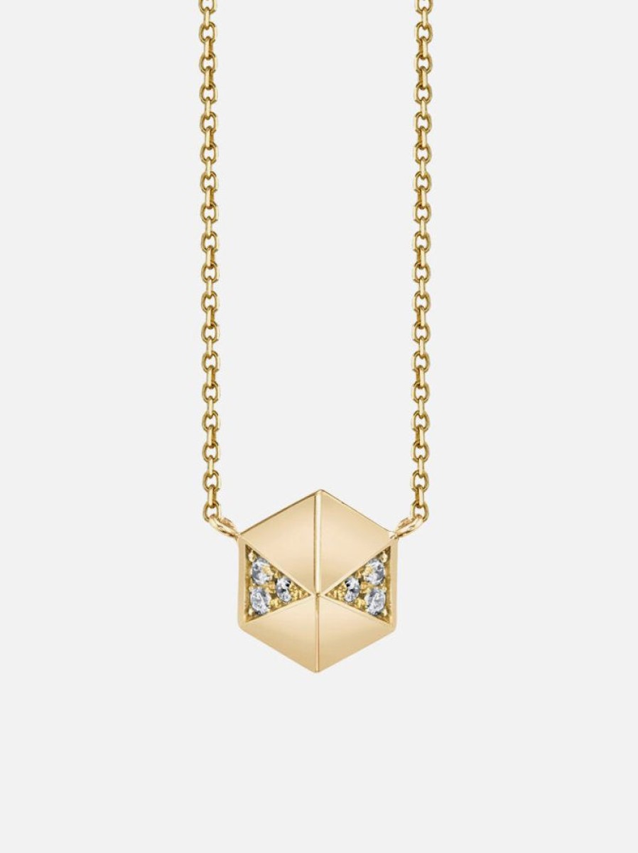 Jewelry Harwell Godfrey | Pyramid Stud Necklace