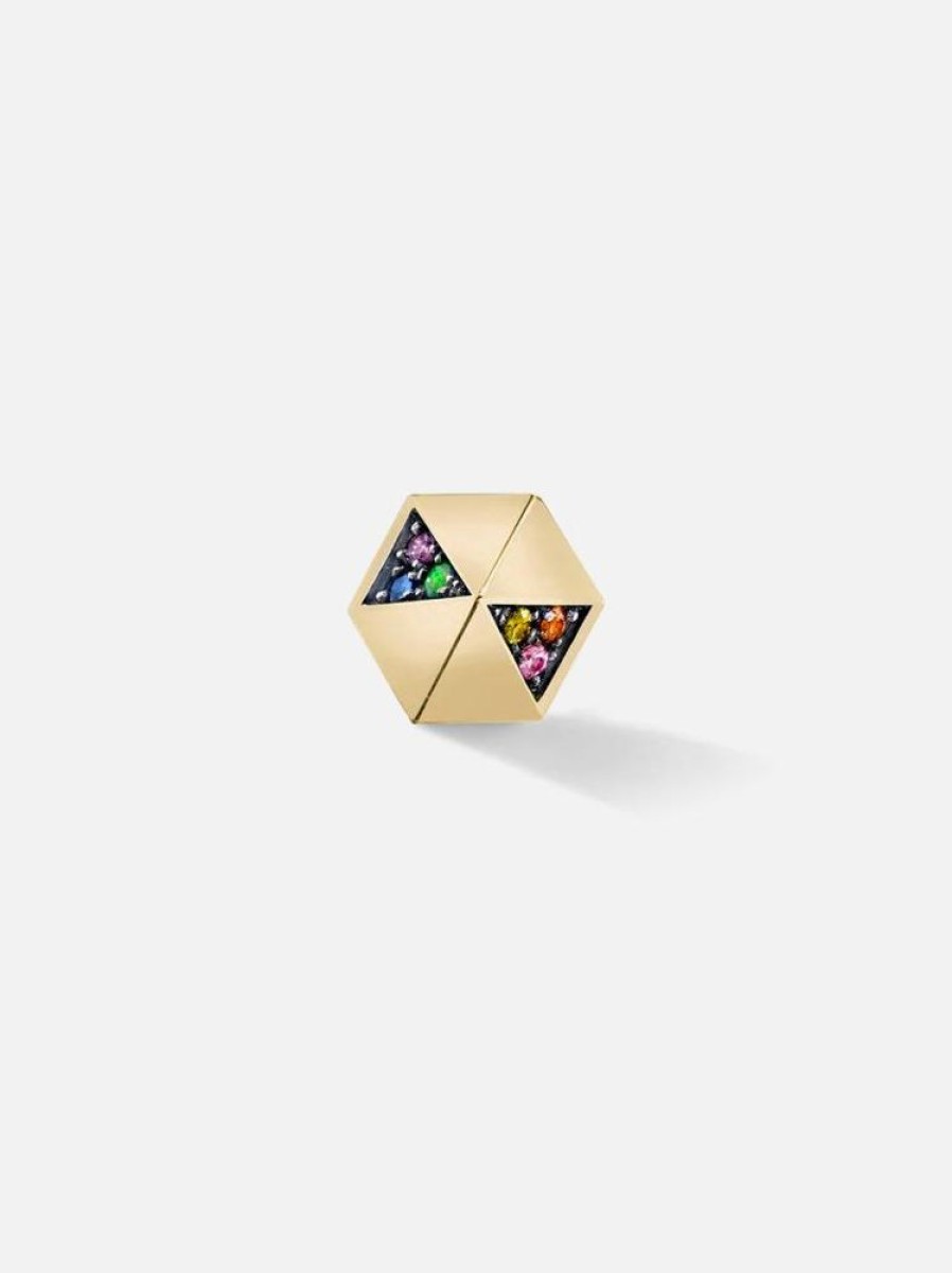 Jewelry Harwell Godfrey | Pyramid Stud Earring Single