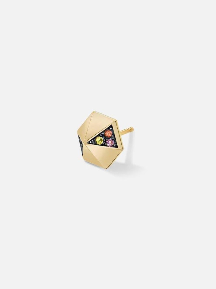 Jewelry Harwell Godfrey | Pyramid Stud Earring Single