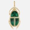 Jewelry Harwell Godfrey | Green Scarab Pendant