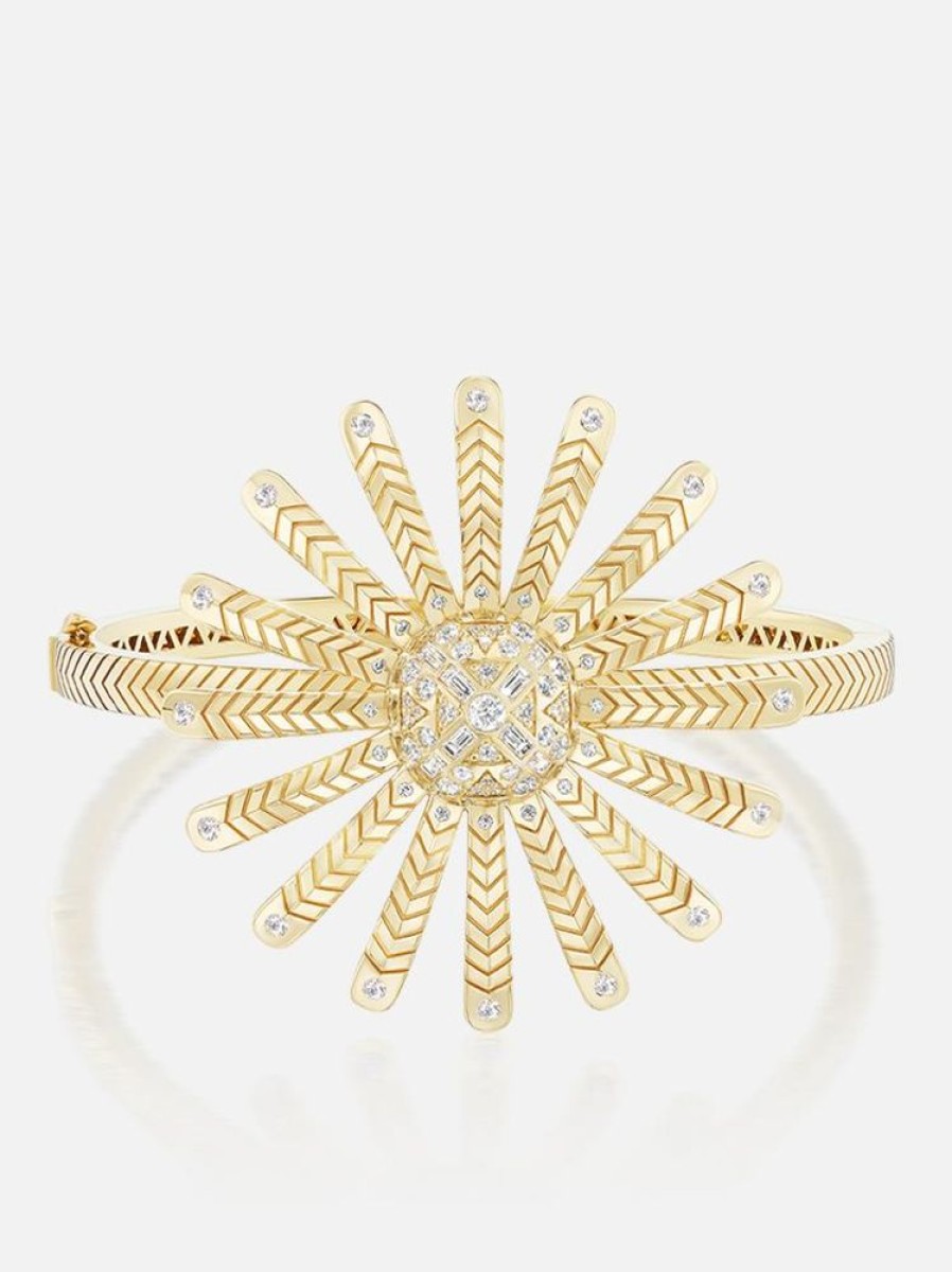 Jewelry Harwell Godfrey | Sunflower Corsage Bangle