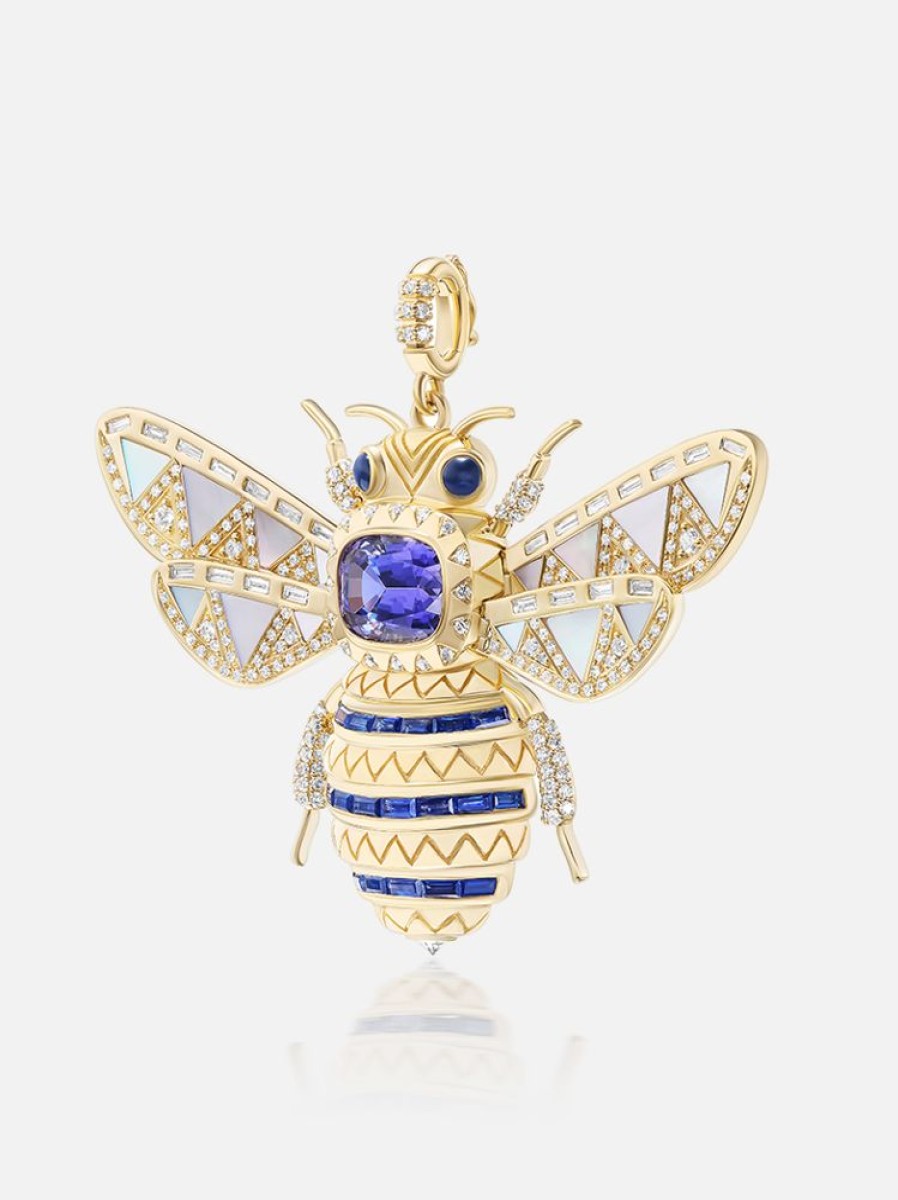 Jewelry Harwell Godfrey | Queen Bee Pendant Tanzanite