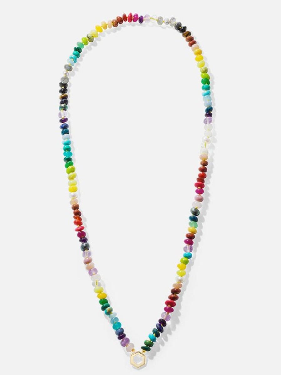 Jewelry Harwell Godfrey | 32" Rainbow Bead Foundation Necklace