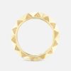 Jewelry Harwell Godfrey | Knife Edge Textured Gold Band