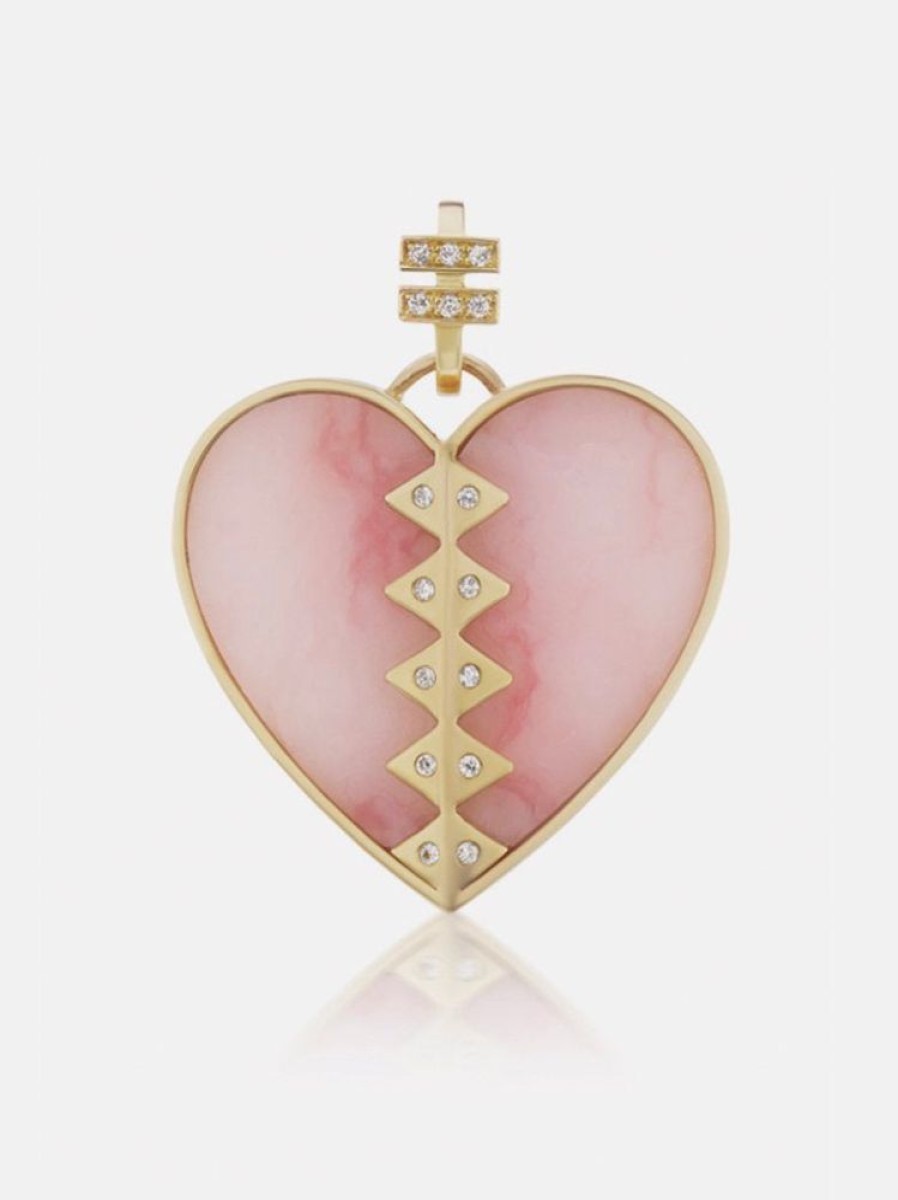 Jewelry Harwell Godfrey | Pink Opal Heart To Benefit Every Mother Counts