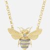 Jewelry Harwell Godfrey | Mini Bee Pendant Necklace Diamond