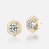 Jewelry Harwell Godfrey | Hexed Diamond Stud Earrings