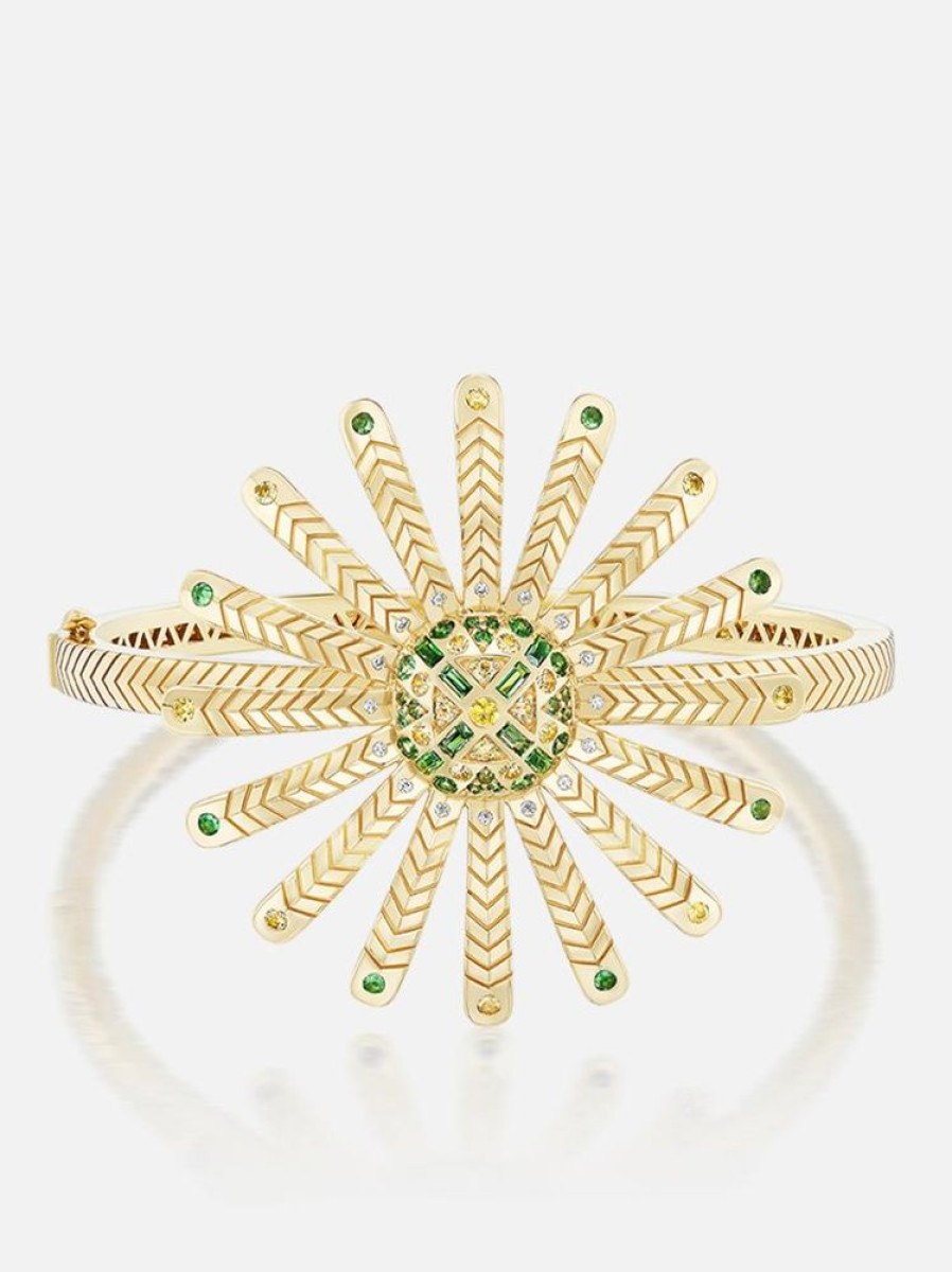 Jewelry Harwell Godfrey | Sunflower Corsage Bangle