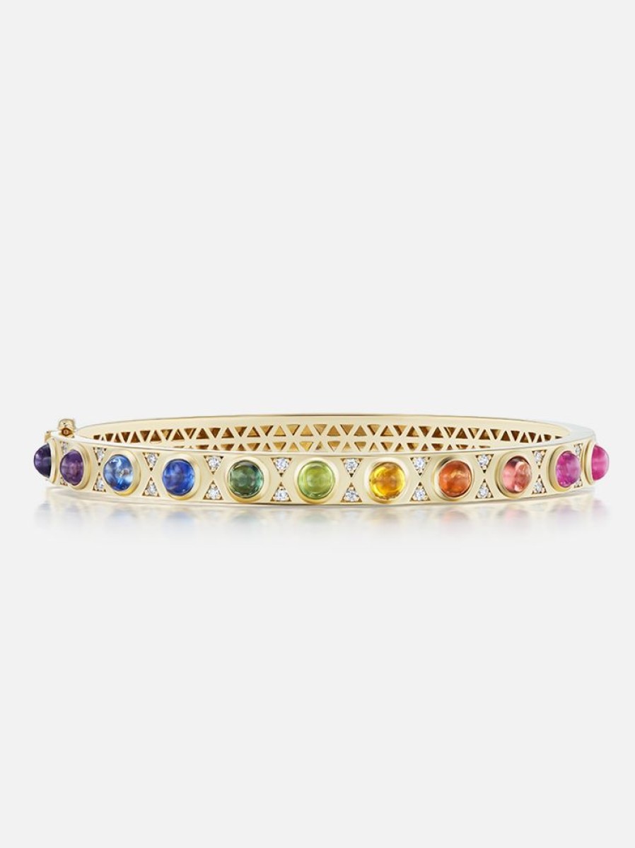 Jewelry Harwell Godfrey | Rainbow Cabochon Bangle