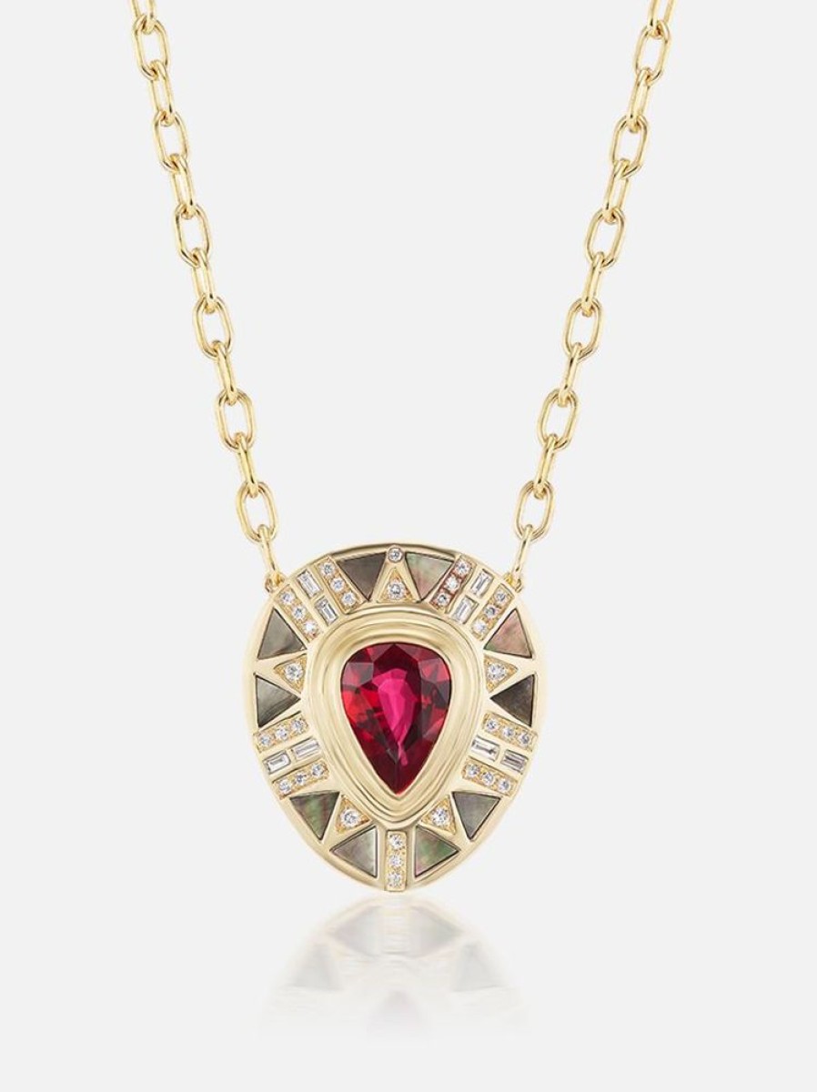 Jewelry Harwell Godfrey | Cleopatra'S Tear Pendant Necklace